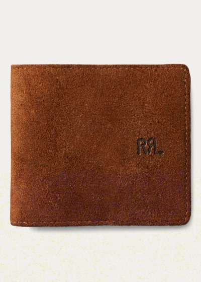 Men's Ralph Lauren Roughout Suede Wallet | 671890MDF